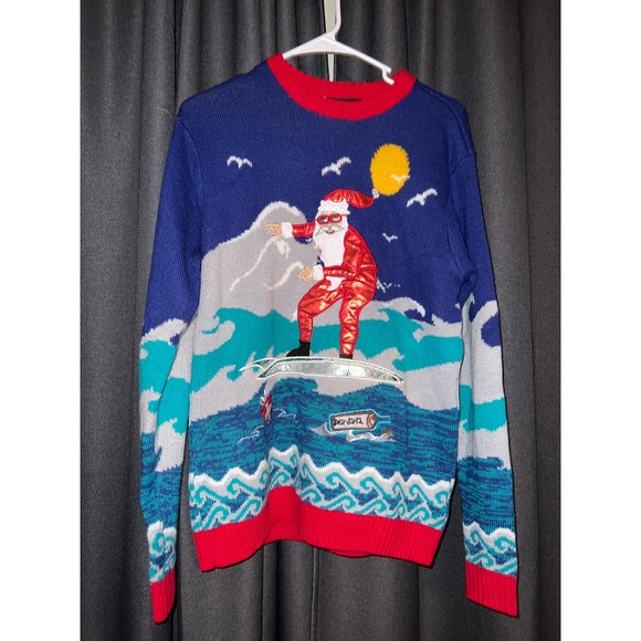 Ugly Christmas Sweater Sweaters - Ugly Christmas Sweater Xmas Size Small